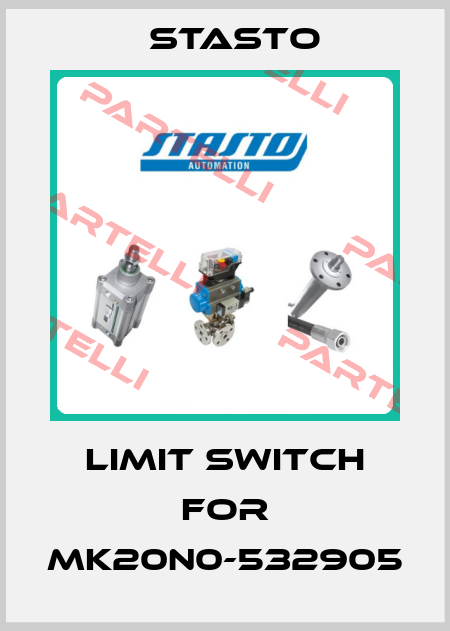 Limit switch for MK20N0-532905 STASTO