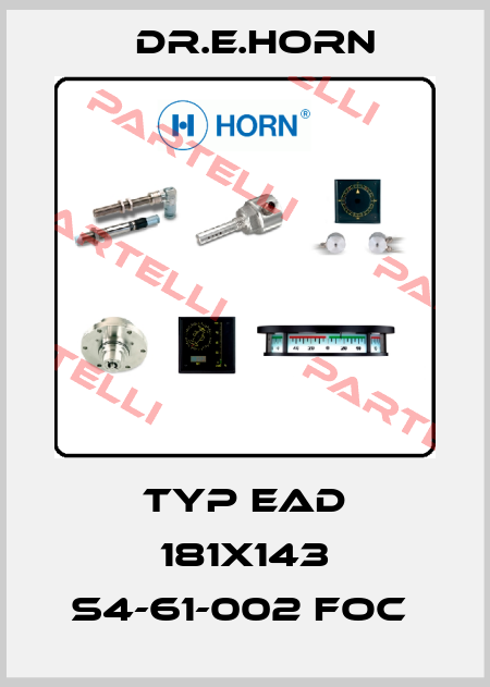 TYP EAD 181X143 S4-61-002 FOC  Dr.E.Horn