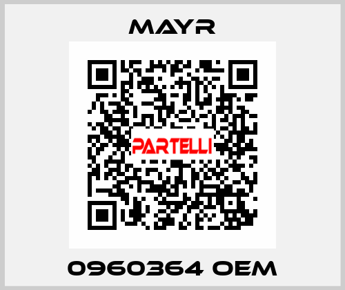 0960364 OEM Mayr