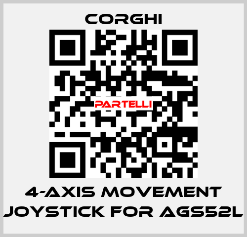 4-axis movement joystick for AGS52L Corghi