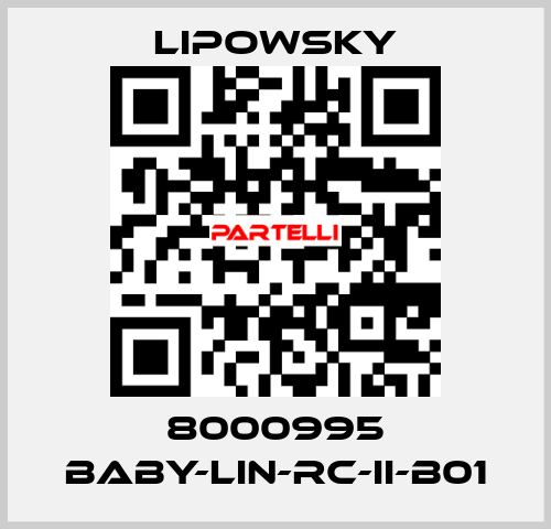 8000995 Baby-LIN-RC-II-B01 Lipowsky