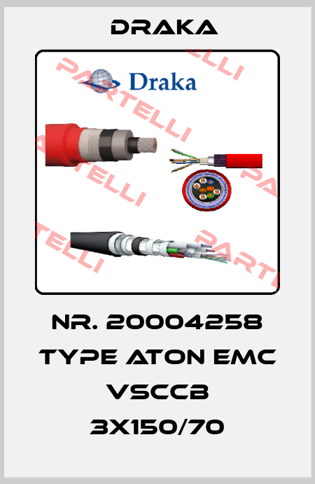 Nr. 20004258 Type ATON EMC VSCCB 3x150/70 Draka