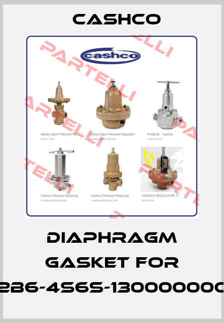 DIAPHRAGM GASKET FOR 2B6-4S6S-13000000C Cashco