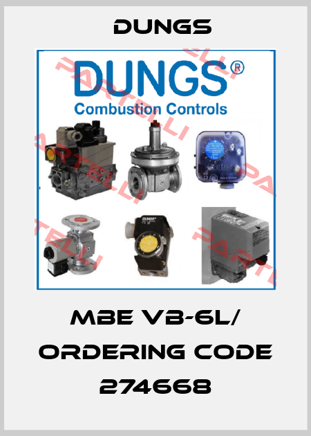 MBE VB-6L/ ordering code 274668 Dungs