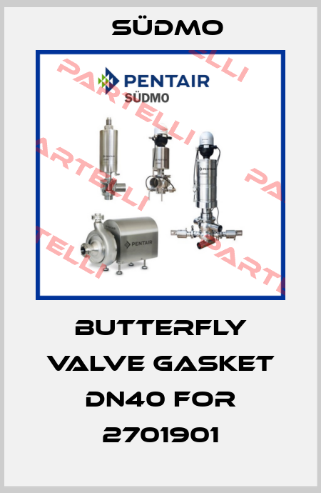 Butterfly valve gasket DN40 for 2701901 Südmo