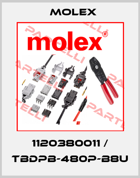 1120380011 / TBDPB-480P-B8U Molex
