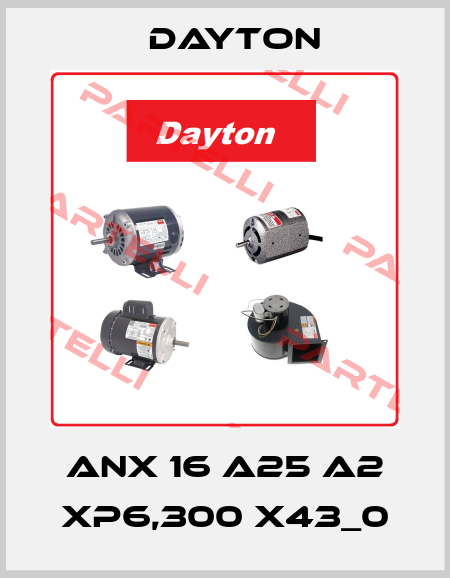 ANX 16 A25 A2 XP6,300 X43_0 DAYTON