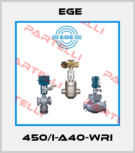 450/I-A40-WRI Ege