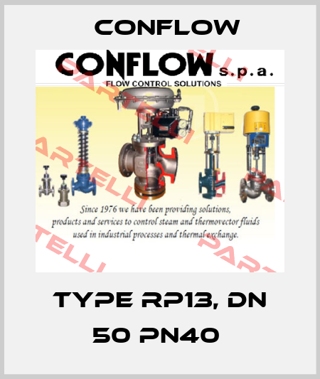 TYPE RP13, DN 50 PN40  CONFLOW