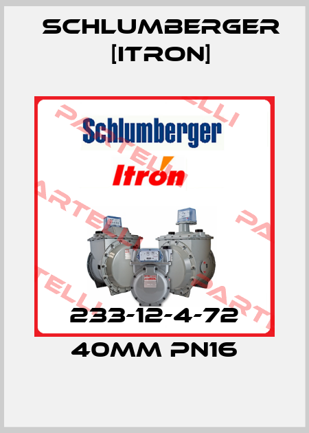 233-12-4-72 40mm PN16 Schlumberger [Itron]