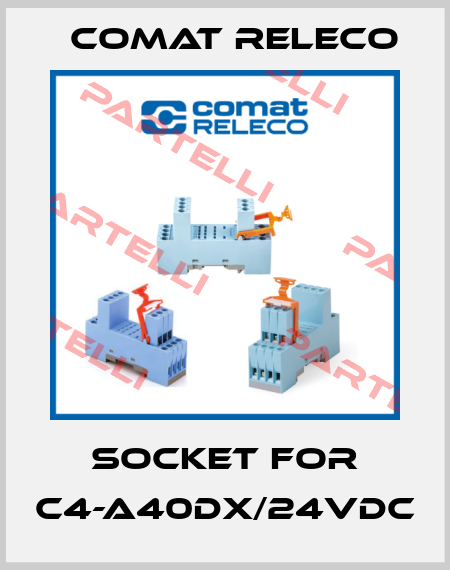 socket for C4-A40DX/24VDC Comat Releco
