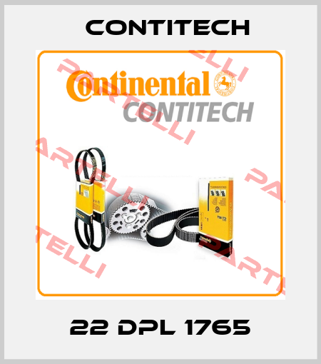 22 DPL 1765 Contitech