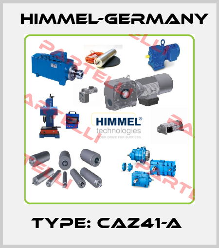 TYPE: CAZ41-A  Himmel-Germany