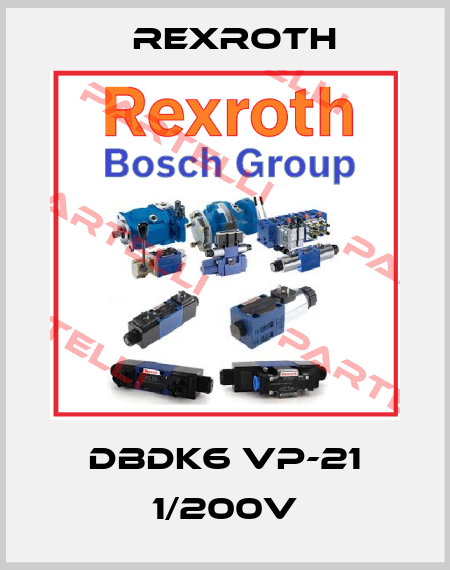 DBDK6 Vp-21 1/200V Rexroth