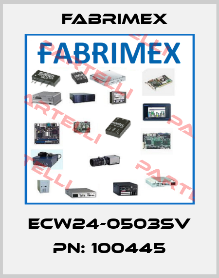 ECW24-0503SV PN: 100445 Fabrimex
