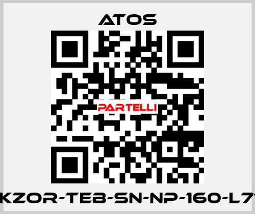 DLKZOR-TEB-SN-NP-160-L71/Q Atos