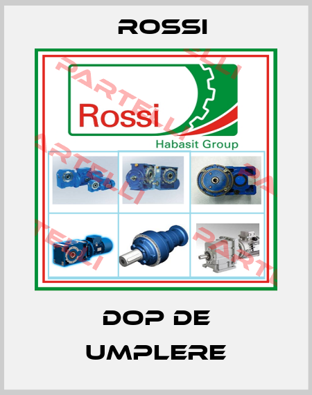 Dop de umplere Rossi