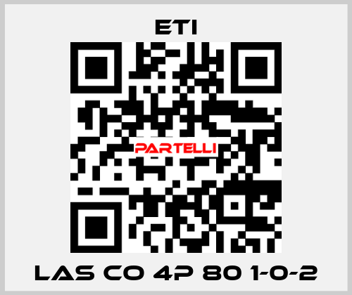 LAS CO 4P 80 1-0-2 Eti