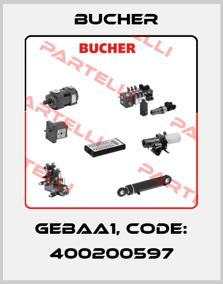 GEBAA1, code: 400200597 Bucher