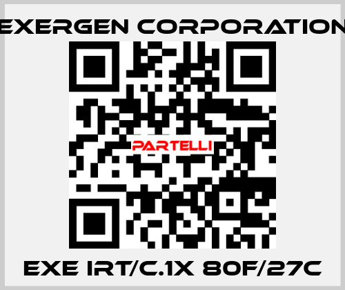 EXE IRT/C.1X 80F/27C Exergen Corporation