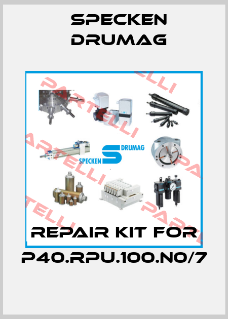 repair kit for P40.RPU.100.N0/7 Specken Drumag