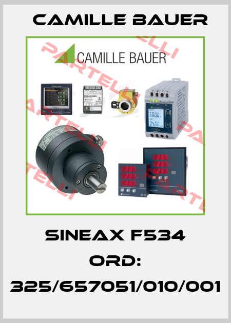 Sineax F534 ord: 325/657051/010/001 Camille Bauer