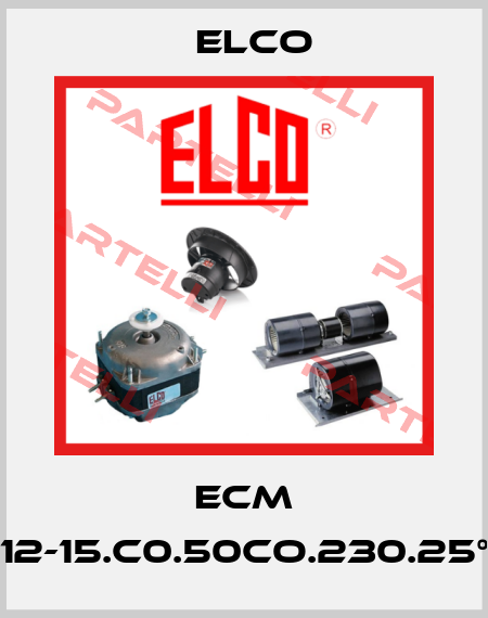 ECM 12-15.C0.50CO.230.25° Elco