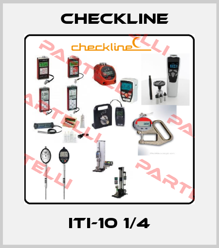 ITI-10 1/4 Checkline