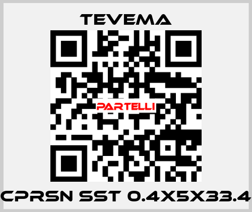 CPRSN SST 0.4x5x33.4 Tevema