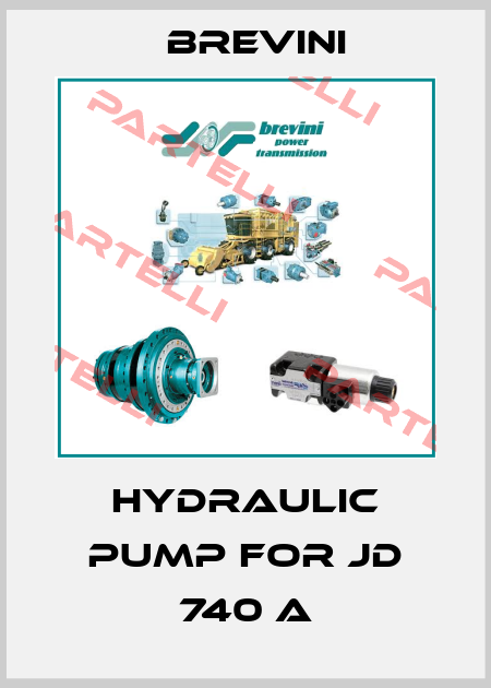 Hydraulic pump for JD 740 A Brevini