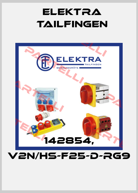 142854, V2N/HS-F25-D-RG9 Elektra Tailfingen