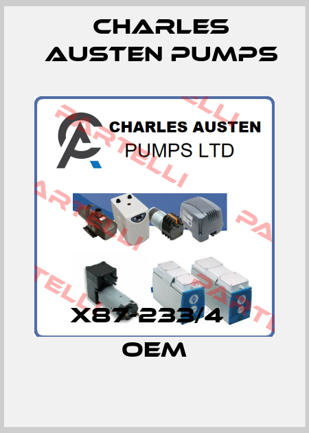 X87-233/4   oem Charles Austen Pumps