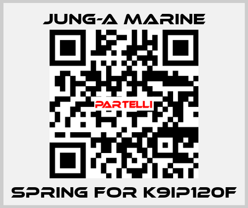 spring for K9IP120F JUNG-A MARINE