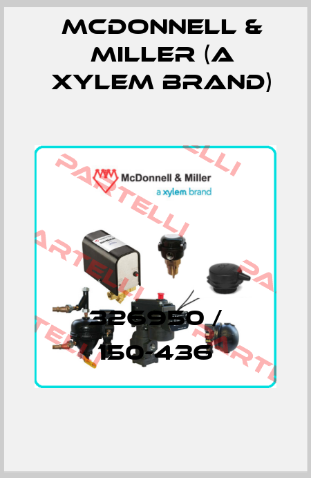326950 / 150-436 McDonnell & Miller (a xylem brand)
