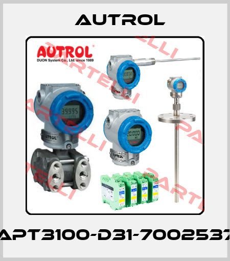 APT3100-D31-7002537 Autrol