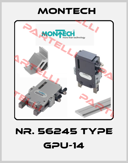Nr. 56245 Type GPU-14 MONTECH