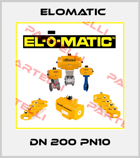 DN 200 PN10 Elomatic