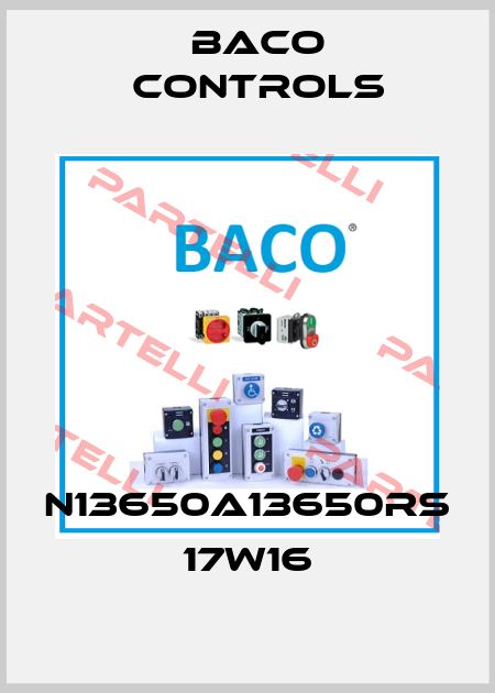 N13650A13650RS 17W16 Baco Controls