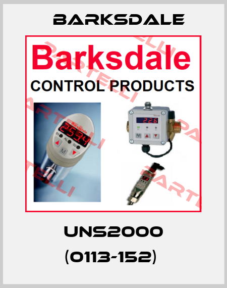 UNS2000 (0113-152)  Barksdale
