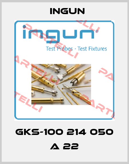 GKS-100 214 050 A 22 Ingun