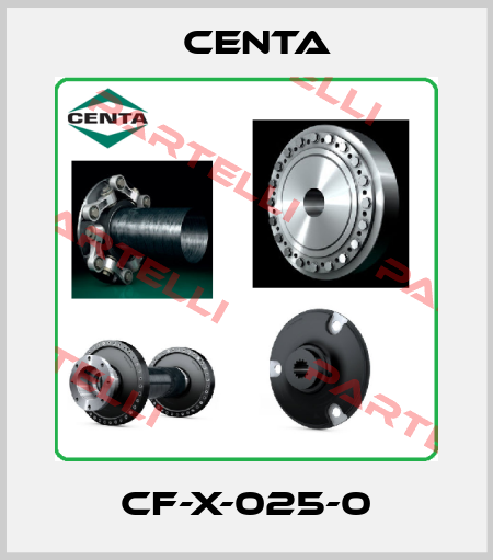 CF-X-025-0 Centa