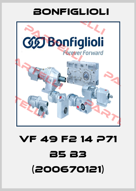 VF 49 F2 14 P71 B5 B3 (200670121) Bonfiglioli