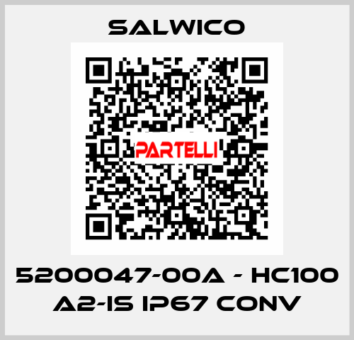 5200047-00A - HC100 A2-IS IP67 CONV Salwico