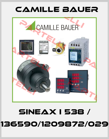 Sineax I 538 / 136590/1209872/029 Camille Bauer