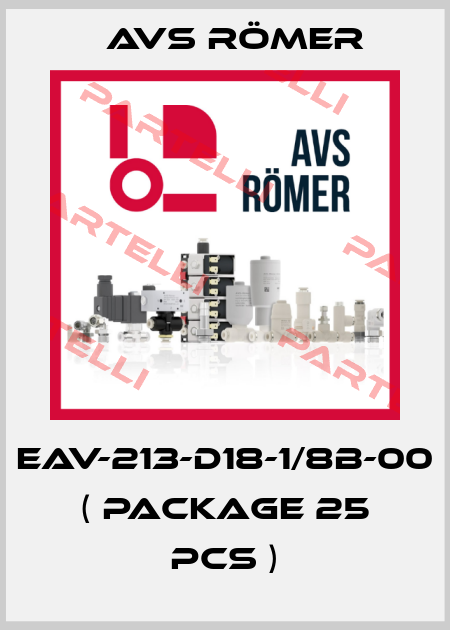 EAV-213-D18-1/8B-00 ( package 25 pcs ) Avs Römer