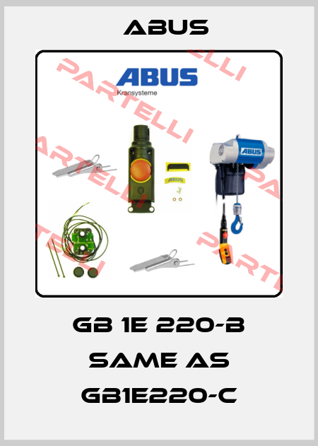 GB 1E 220-B same as GB1E220-C Abus