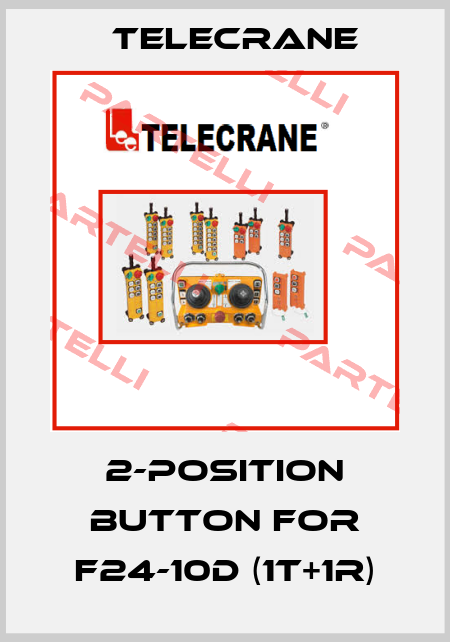 2-position button for F24-10D (1T+1R) Telecrane