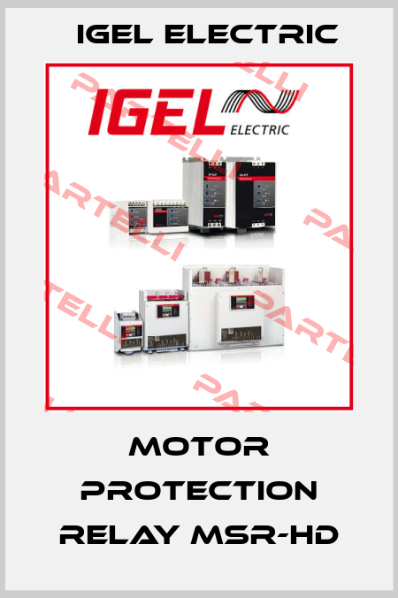 Motor protection relay MSR-HD IGEL Electric