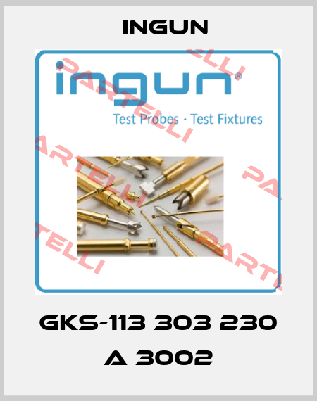 GKS-113 303 230 A 3002 Ingun