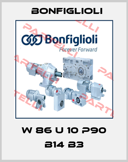 W 86 U 10 P90 B14 B3 Bonfiglioli
